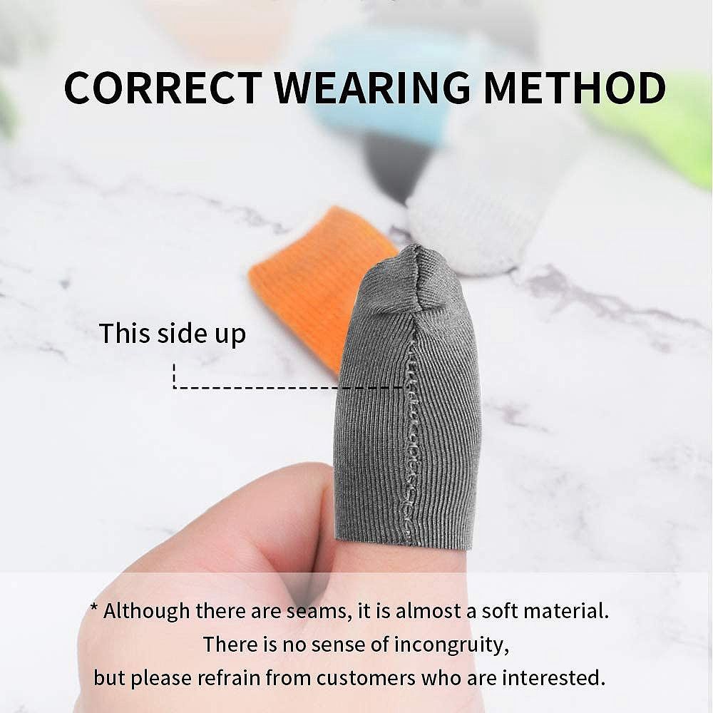 Finger Sleeves For Gaming Game Contact Screen Finger