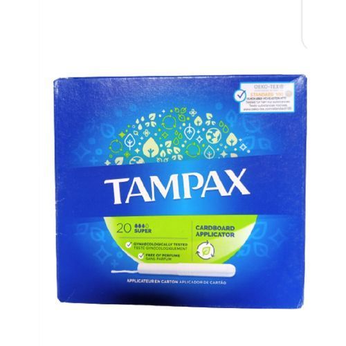 Tampons With Cardboard Applicator - Super: 1 Pack!••