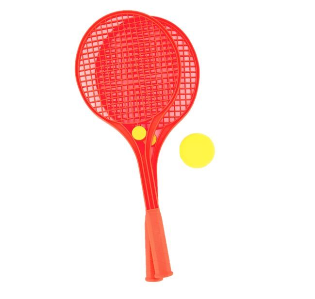 Softy Tennis 3 Pieces, Red/Yellow