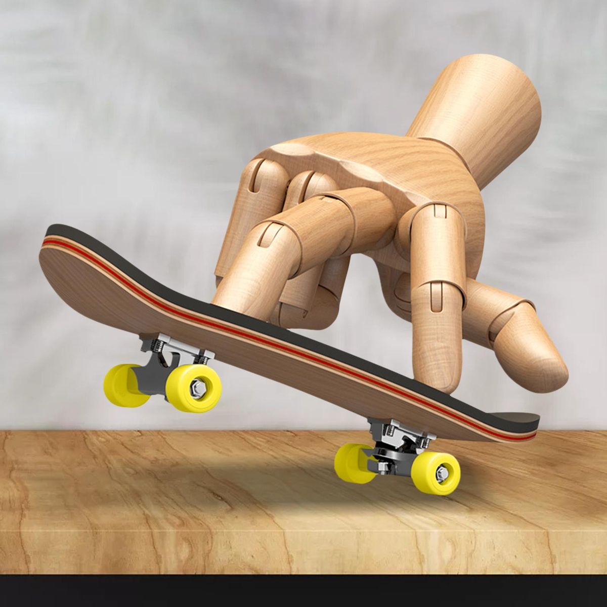 Skate Board Bearing Wheels Children Gift Yellow