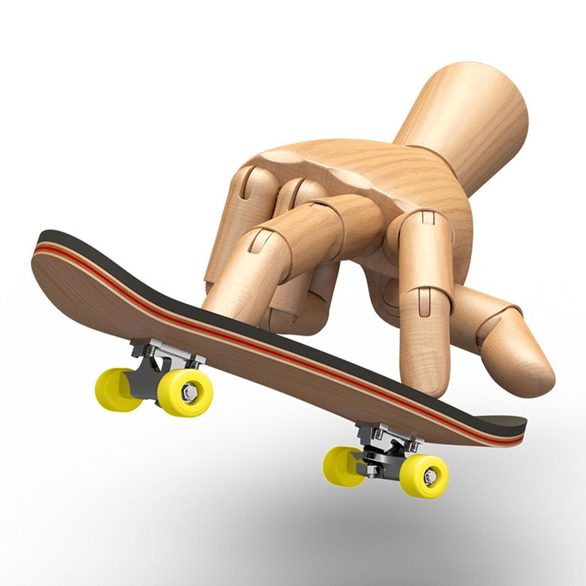 Skate Board Bearing Wheels Children Gift Yellow
