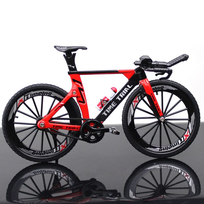 Mini 1:10 Alloy Model Bicycle Diecast Metal Finger Mountain Bike Racing  Adult Collection Gifts Toys For Children