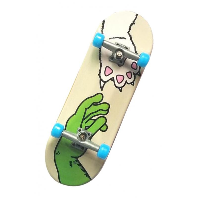 Mini Fingerboard Finger Skate Board Kids Children Toys   Gift D