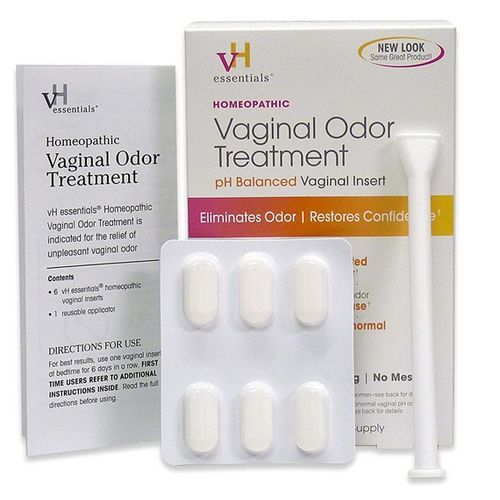 Feminine Odor Treatment, PH Balanced Vaginal Tab 6 Insert