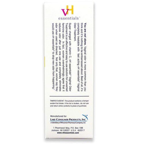Feminine Odor Treatment, PH Balanced Vaginal Tab 6 Insert