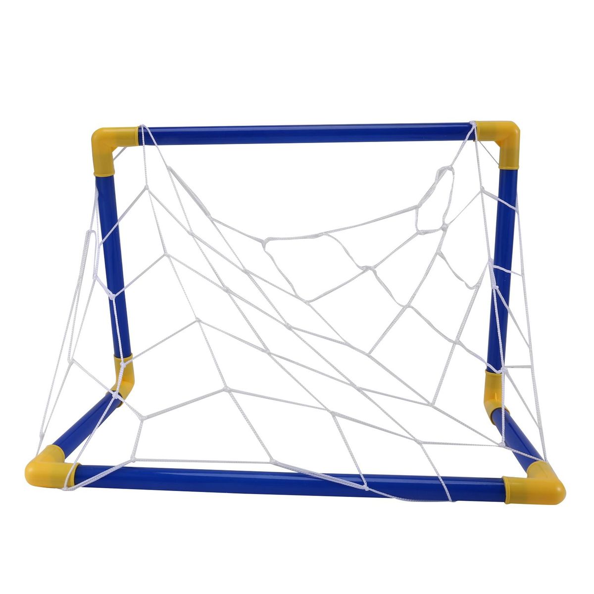 Folding Mini Football Soccer Goal Post Net Set with Pump Kids Sport Indoor Outdoor Games Toys Child Birthday Gift Plastic