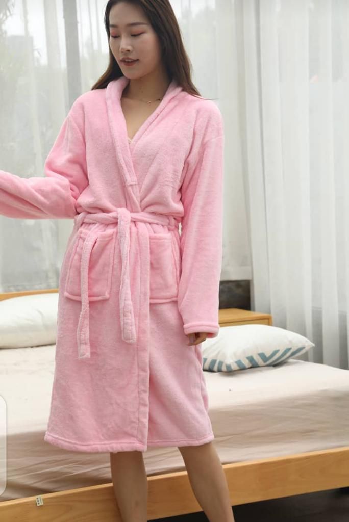 Bathrobe For All - Pink