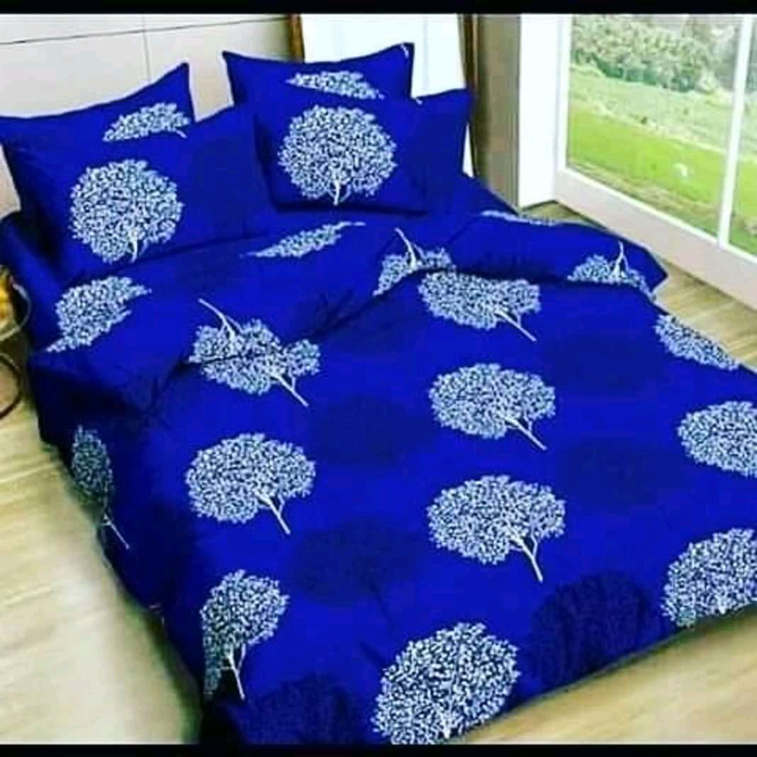 Bedsheet & Duvet (6/7) Camo Blue And White
