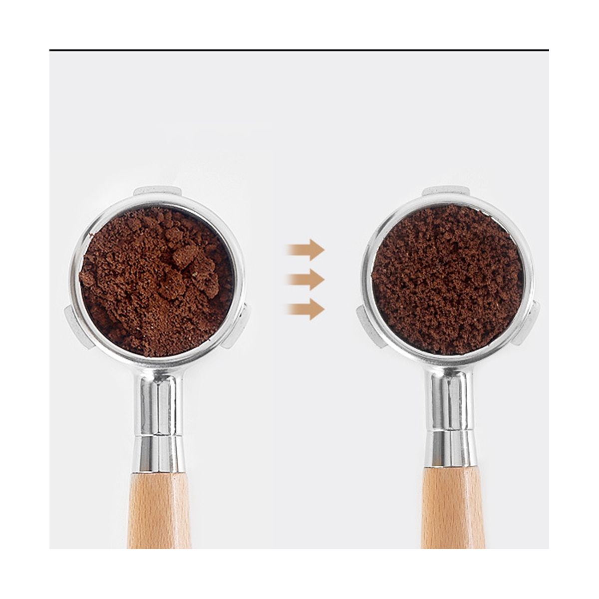 Espresso Coffee Stirrer Espresso Distribution Tool Portable Espresso Distribution Tools6 s Walnut Color
