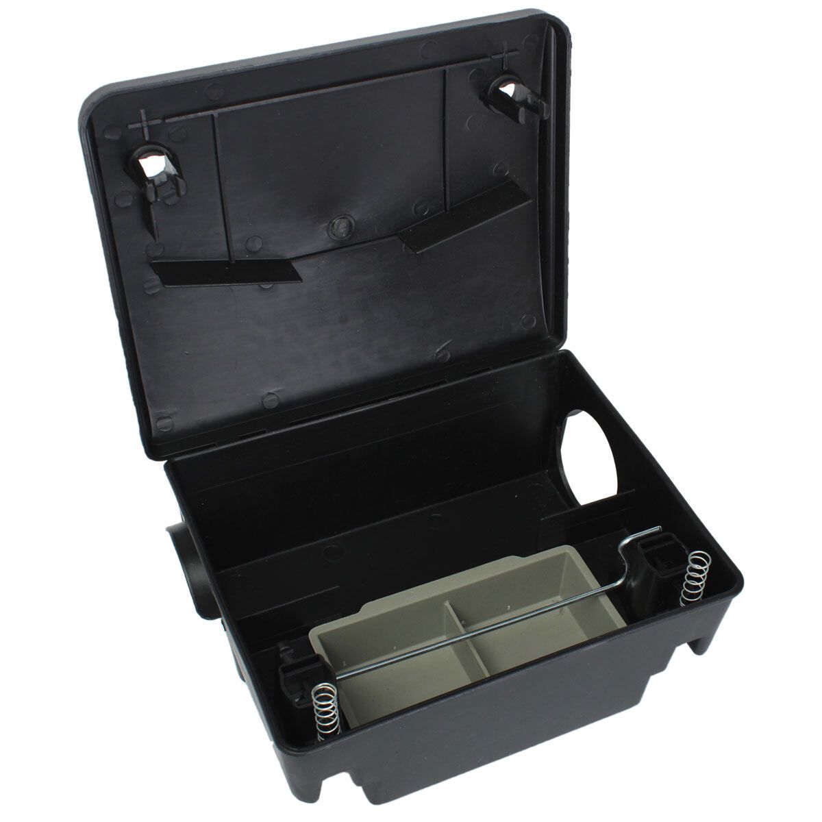 Professional Home Rodent Bait Block Station Box Case Trap With Key For Rat Mouse
