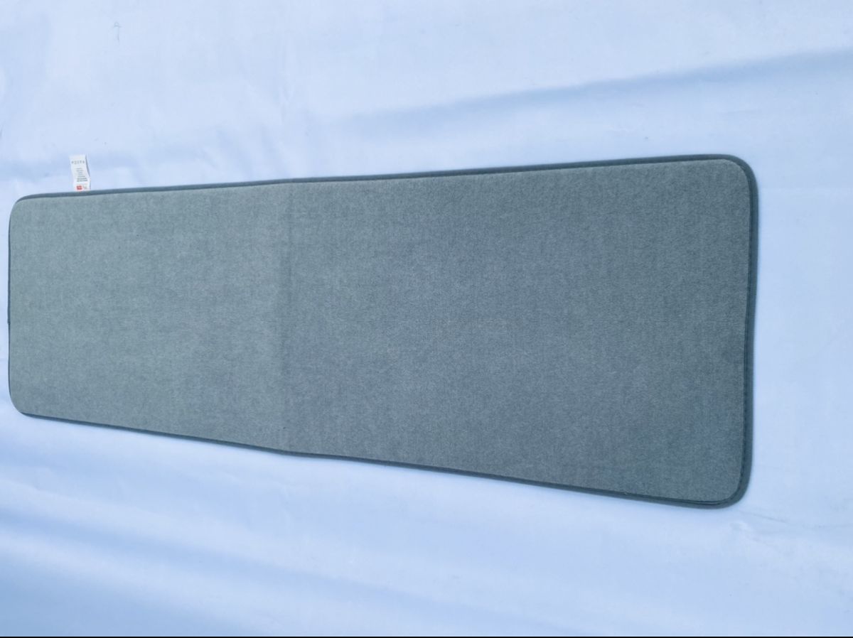Memory Foam Mat For Bedroom Kitchen & Bathroom Ash 40X120cm