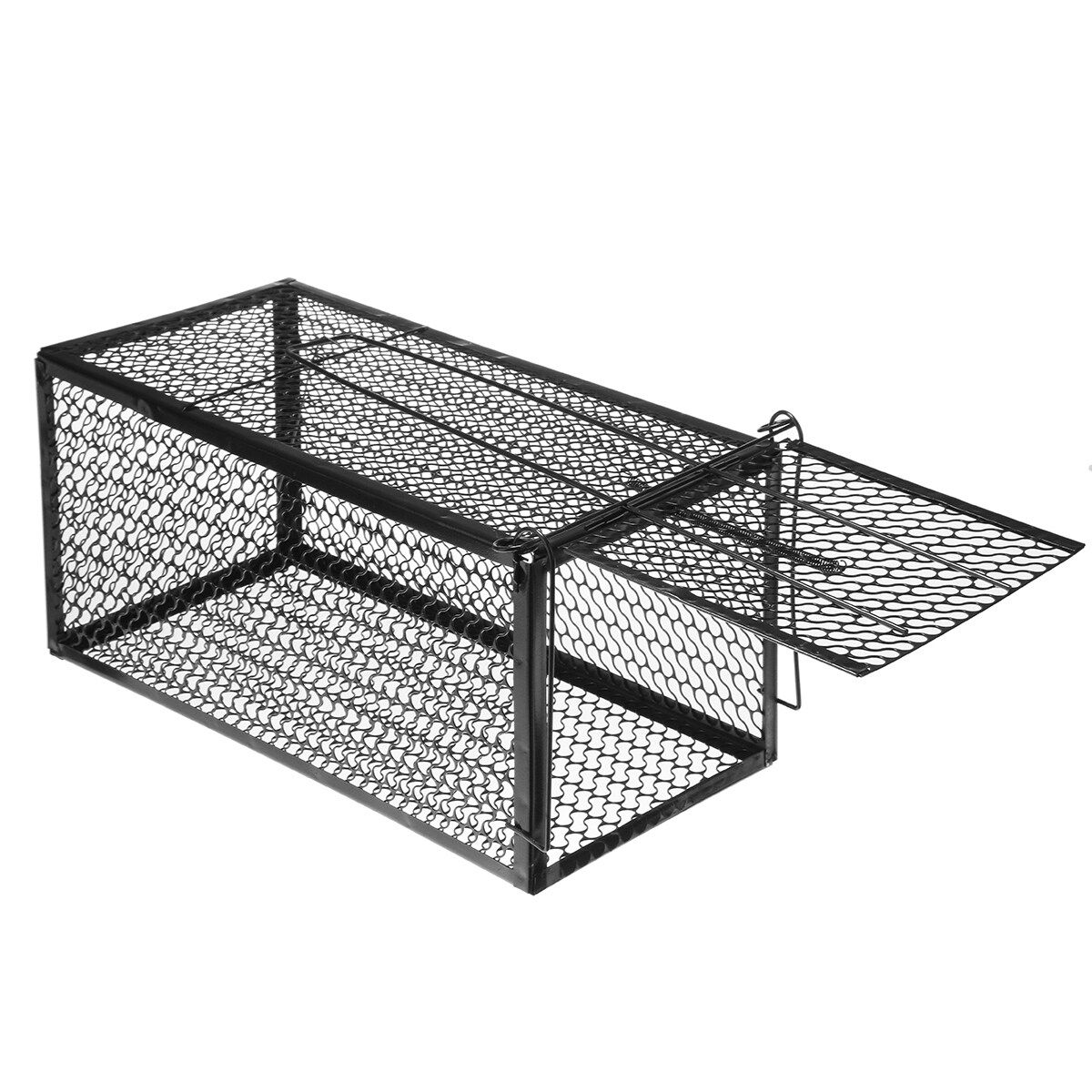 High Sensitivity Mouse Trapper Cage Metal Mouse Live Rat Trap Catcher Vermin Rod S