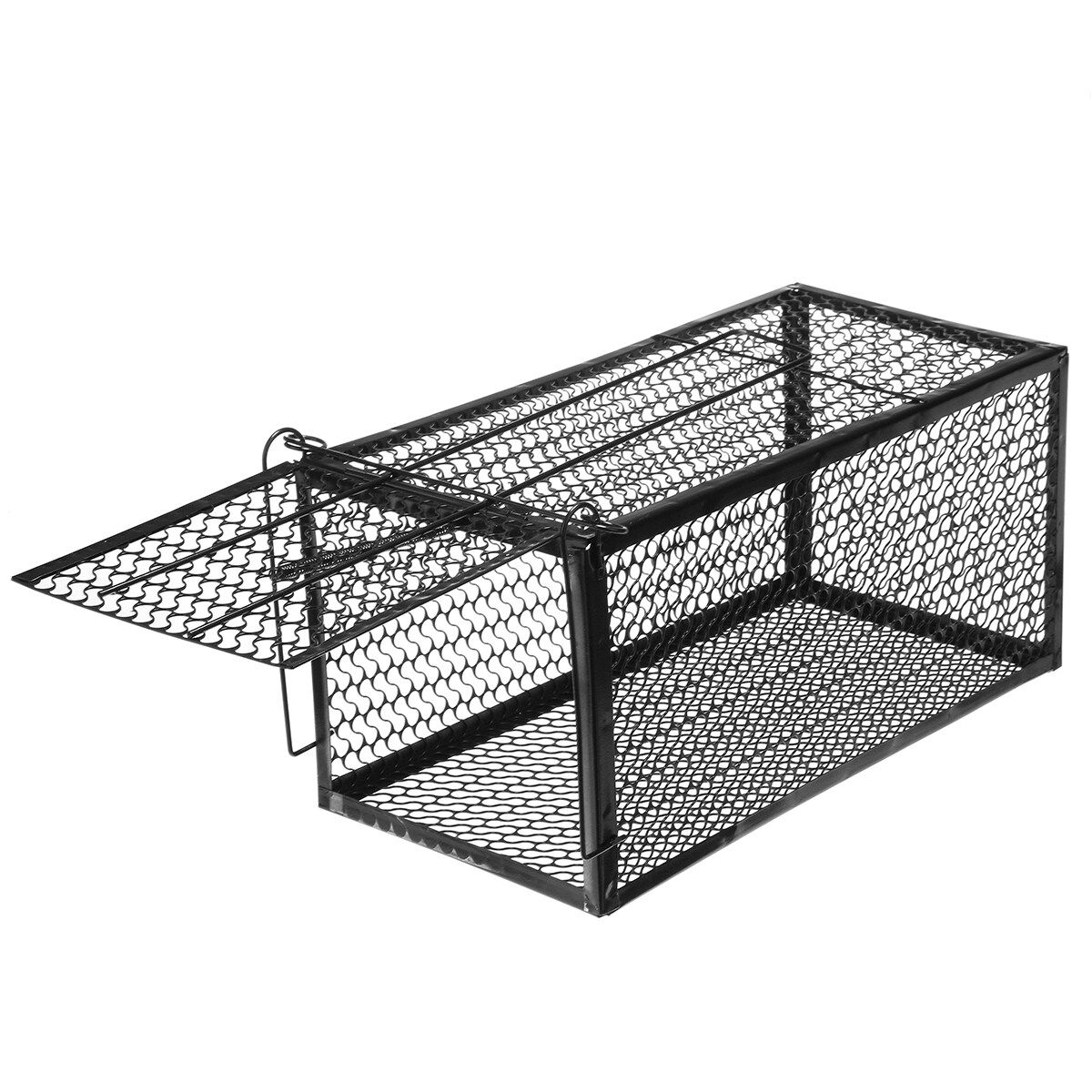 High Sensitivity Mouse Trapper Cage Metal Mouse Live Rat Trap Catcher Vermin Rod S