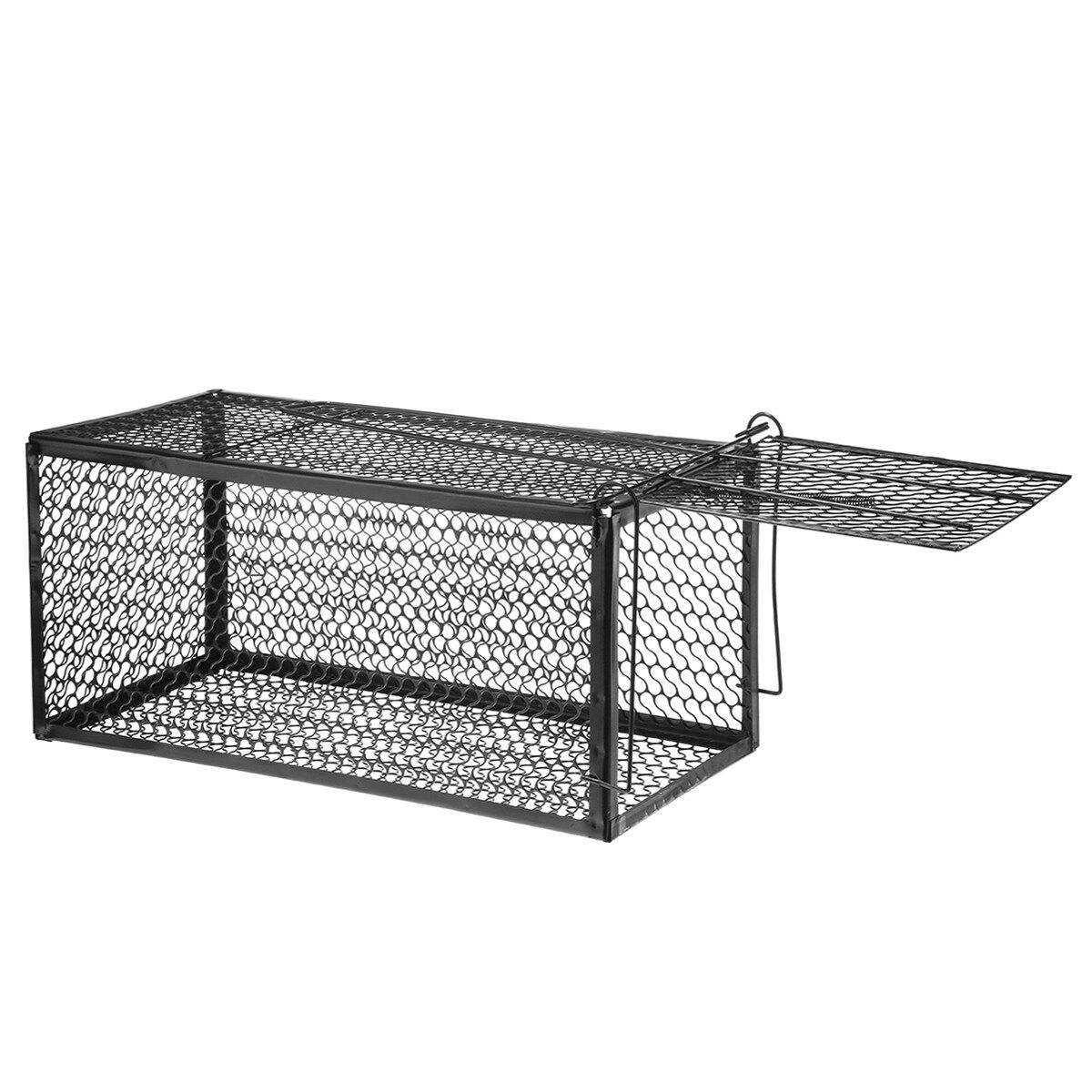 High Sensitivity Mouse Trapper Cage Metal Mouse Live Rat Trap Catcher Vermin Rod S