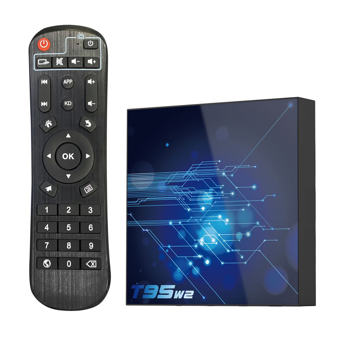 T95W2 Android 11.0 Smart TV Box Amlogic S905W2 UHD 4K Media