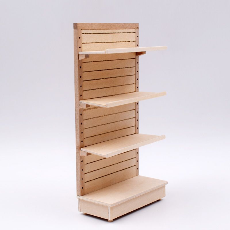 1:12 Wooden Shelves Dollhouse Supermarket Miniature Scale