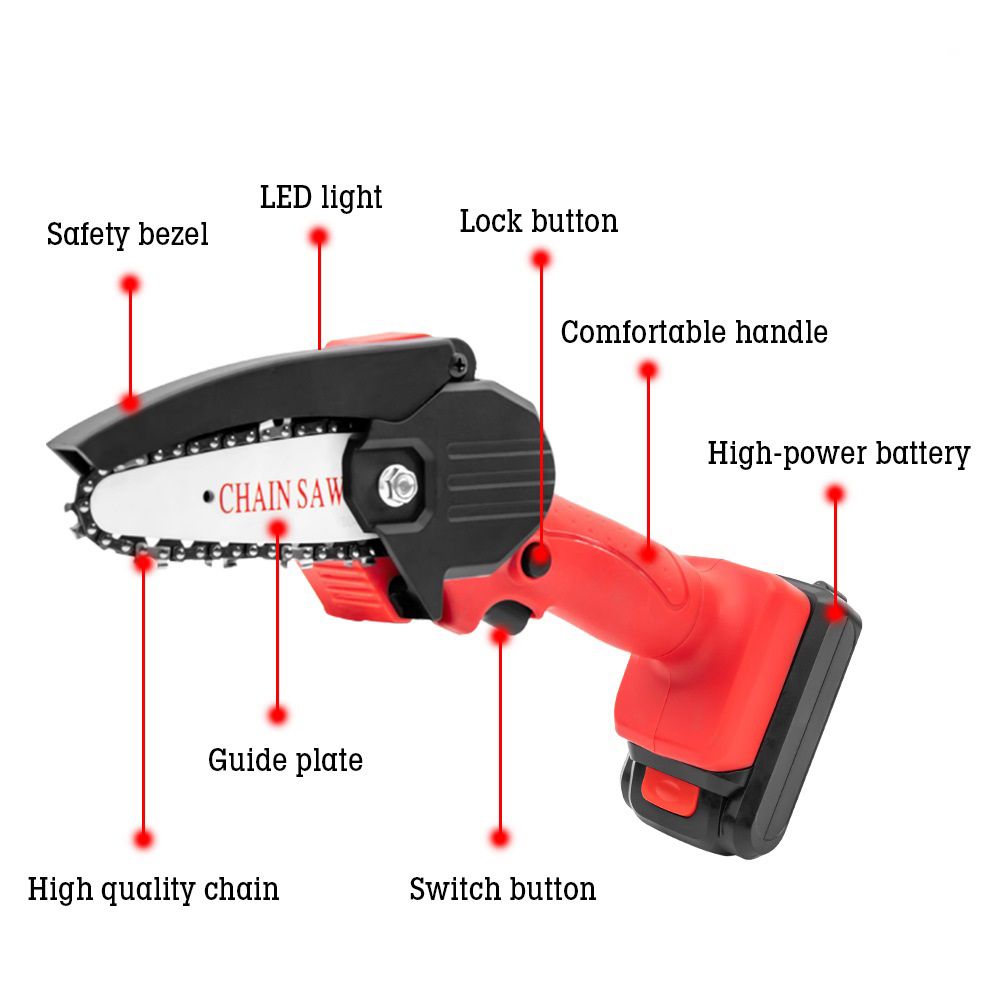 Handheld Portable Electric Pruning Saw Cordless Mini