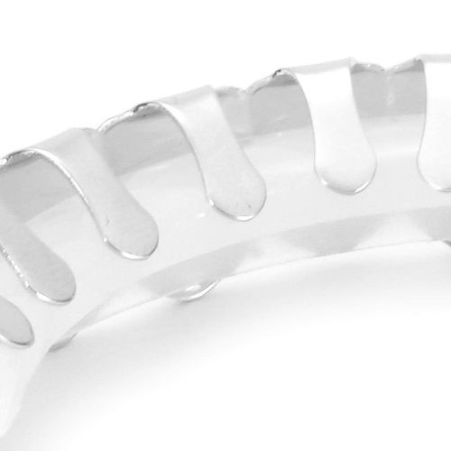 14K Gold Plated Hip Hop Teeth Grillz Top & Bottom Grill Set Silver