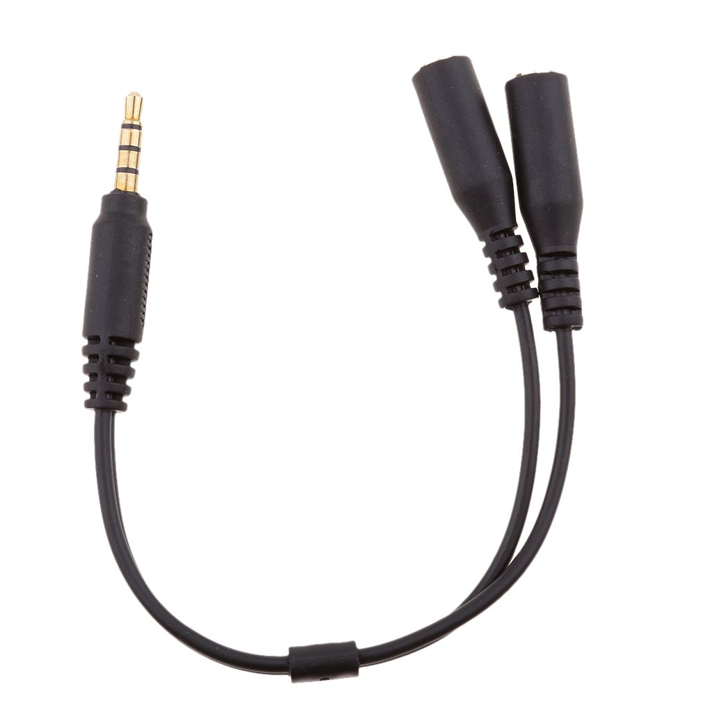 Stereo In 1 Splitter Cable Mic Headset