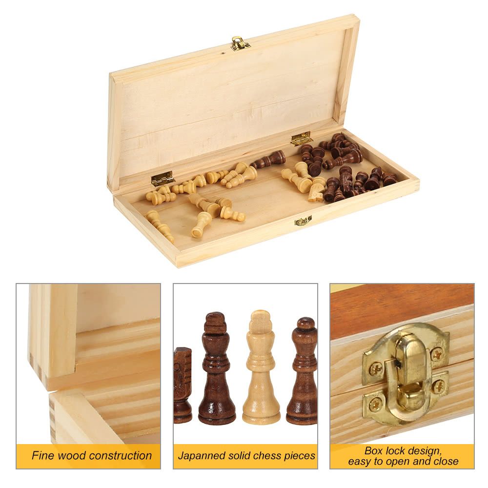Wooden Chess Set International Chess Entertainment Game