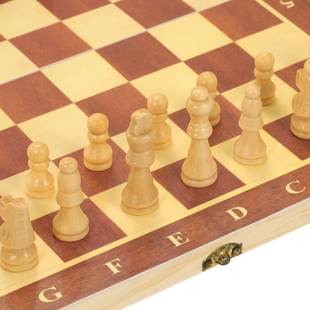 Wooden Chess Set International Chess Entertainment Game