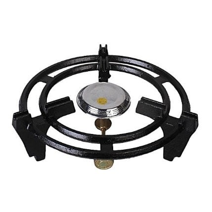 Iron Sitter With Burner For 6kg + 5kg & 3kg Camping Cylinder
