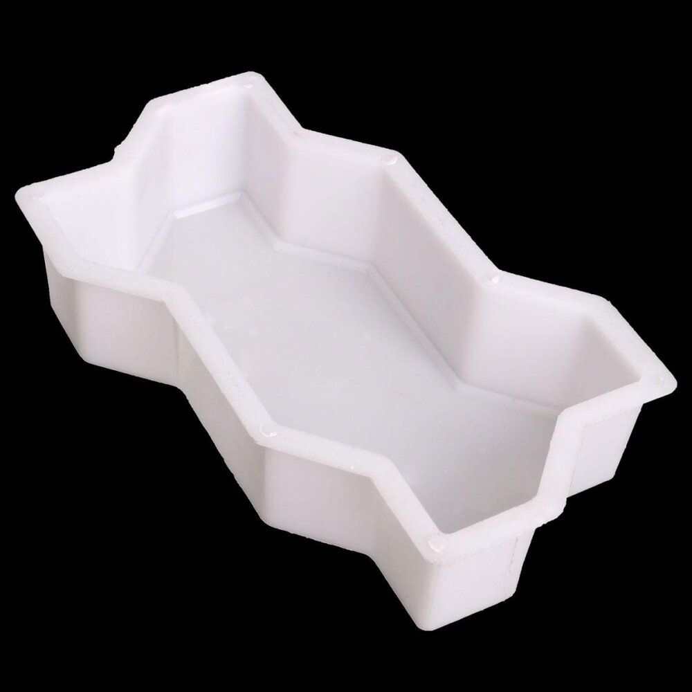 Square Garden Path Concrete Plastic Brick Mold Paving Pavement Walkway