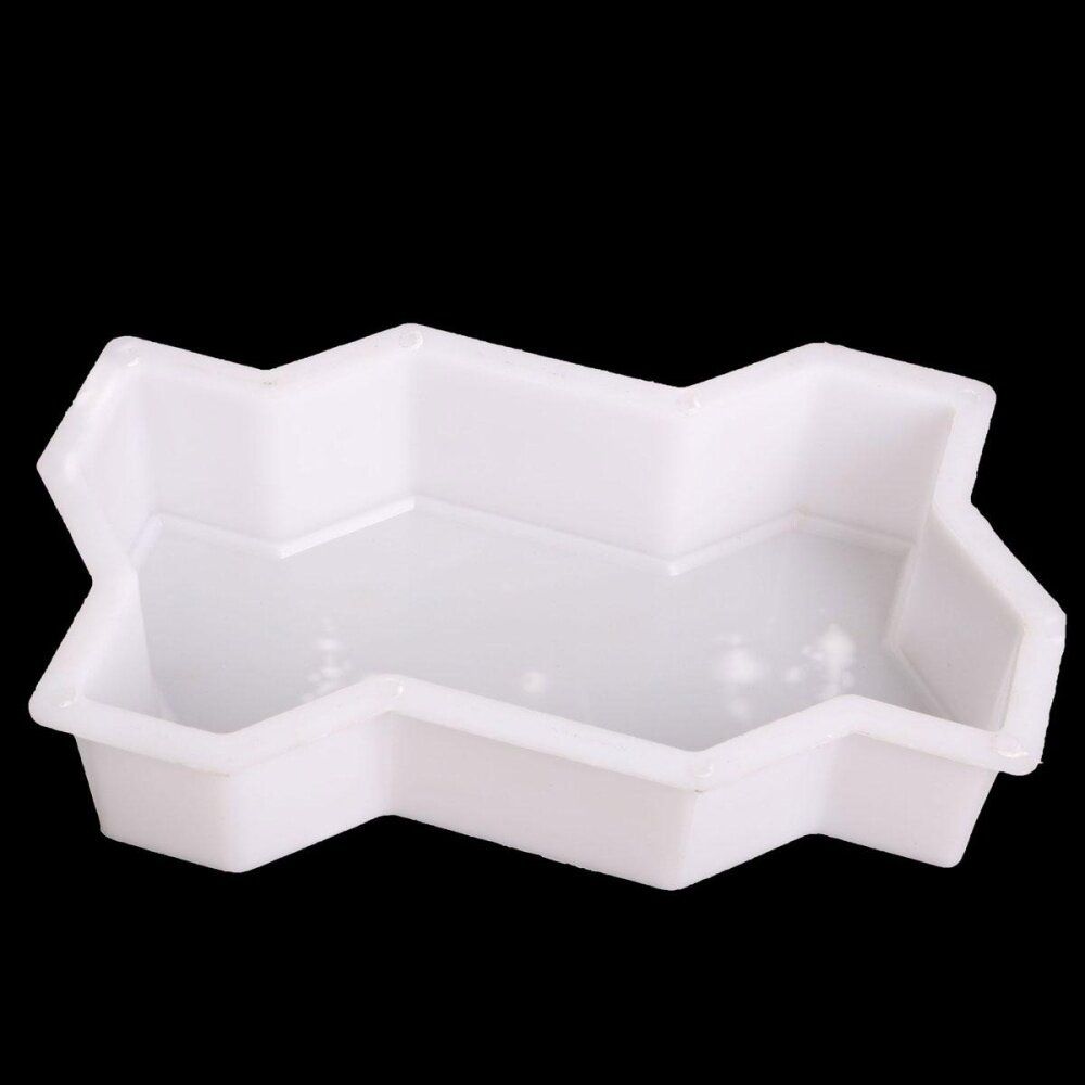 Square Garden Path Concrete Plastic Brick Mold Paving Pavement Walkway