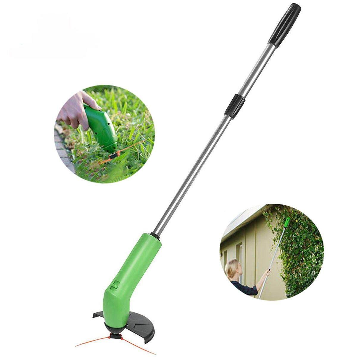 Portable Cordless Trimmer Lawnmower Grass Edger Works