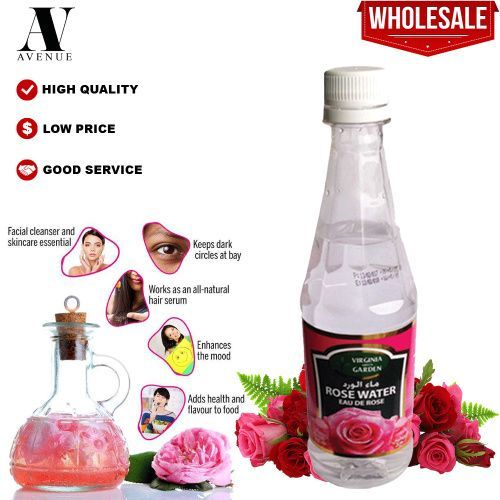 Rose Water Very Effective Virginia Green Garden Skincare Eau De Rose Water 450ml