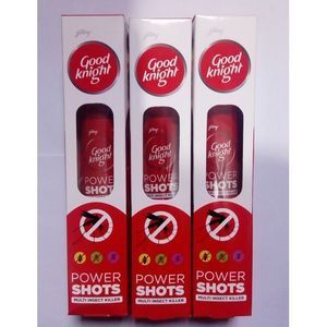 Good Knight Power Shots Multi Insect Killer 120ml - 3pcs