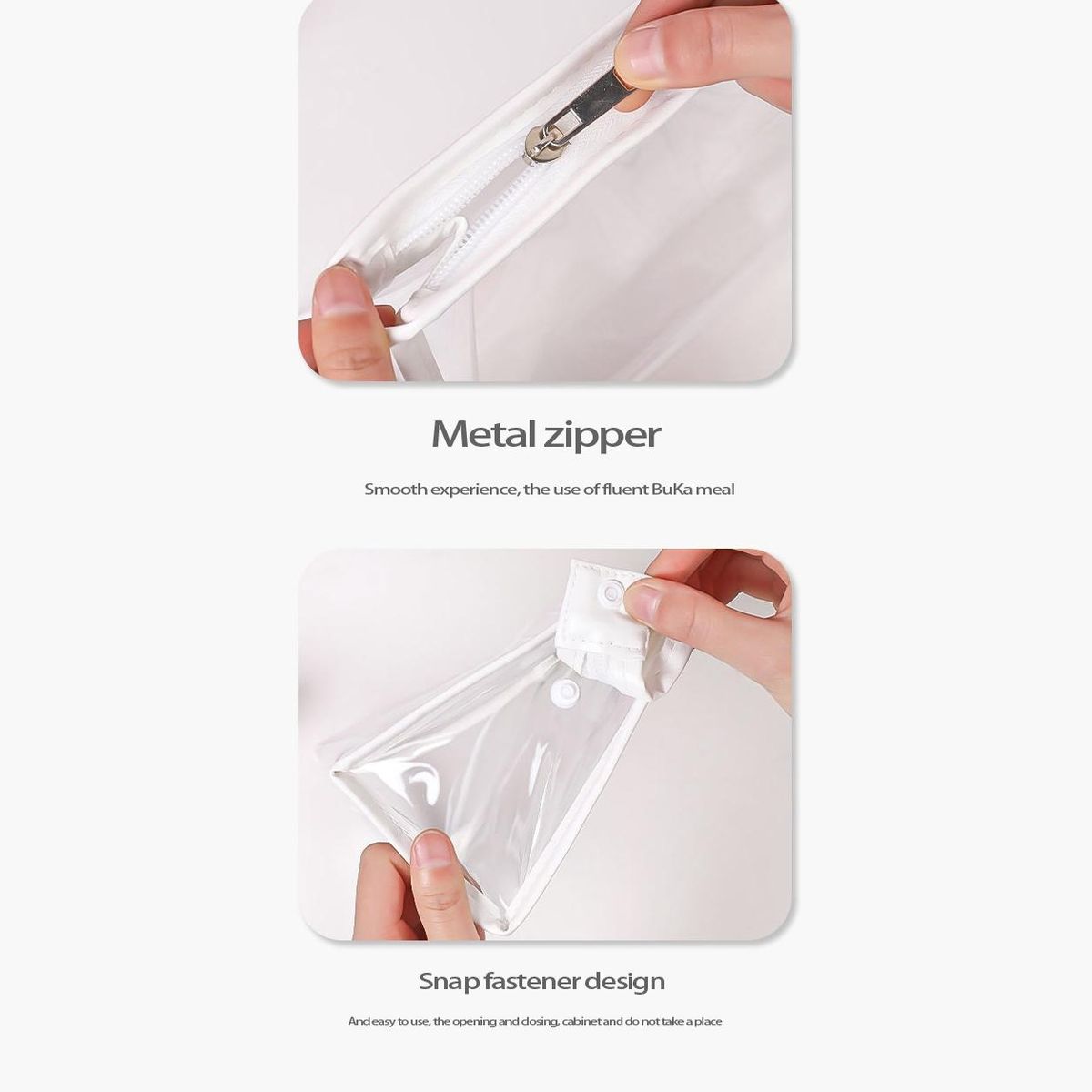 Pencil Case Cute Pen Holder Kawaii Stationery Pouch Cosmetics Bag for School Students Office Women Teens Girls Boys B