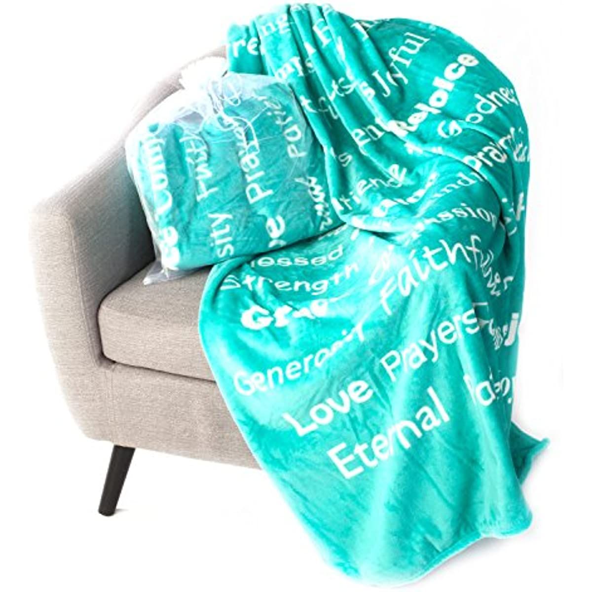 Super Soft Sofa Love Gift Blanket Mail Letter Throw Blanket