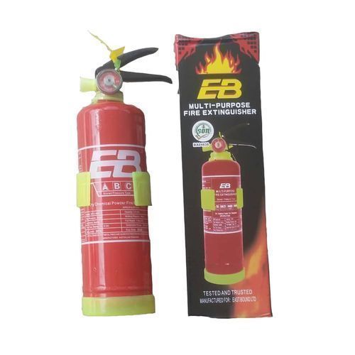 Automobile Car Safety Fire Extinguisher + Wheel Spanner + 8 Pcs Flat & Ring Spanner + C-Caution Sign
