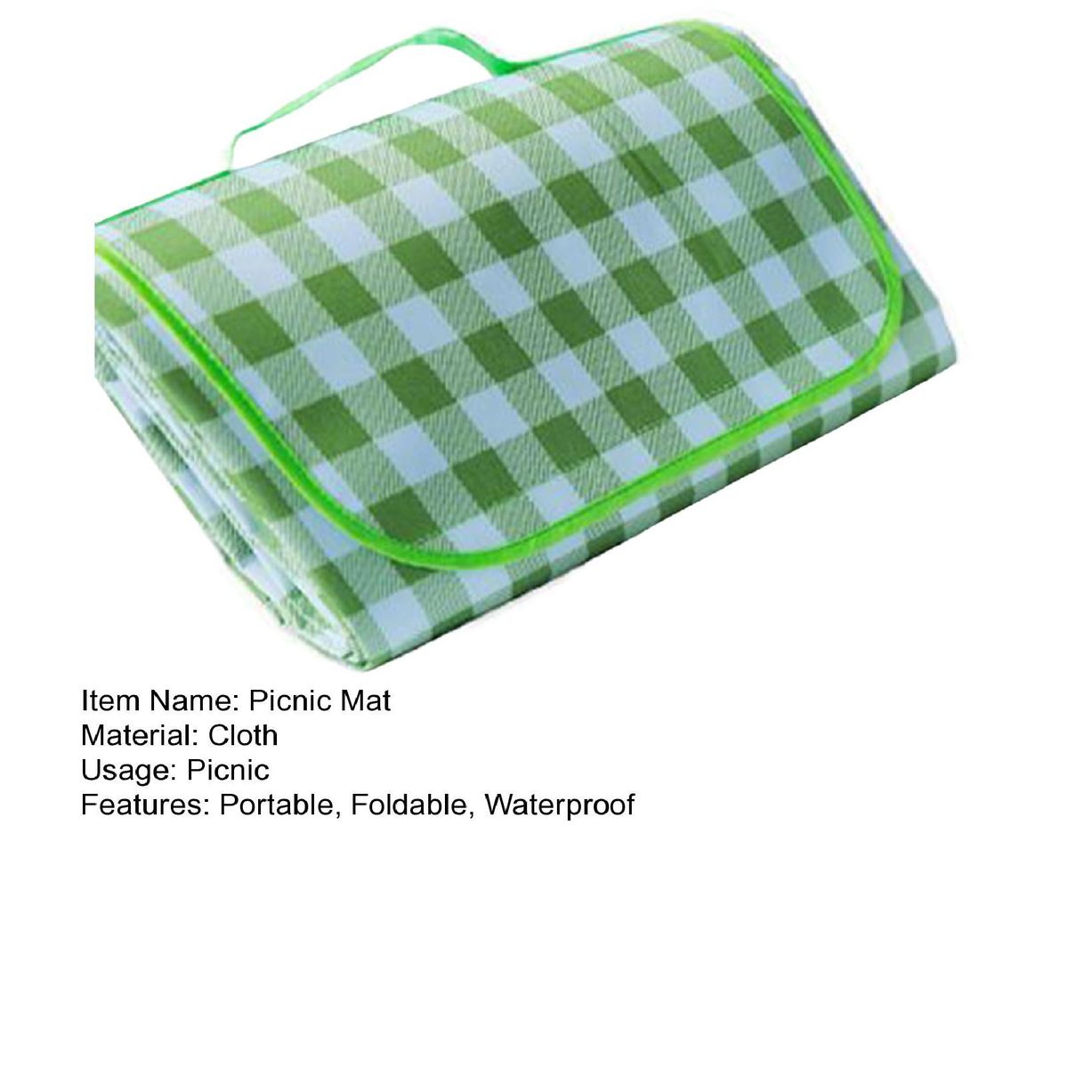 Camping Mat Camping Rest Mat Picnic Mattress Green