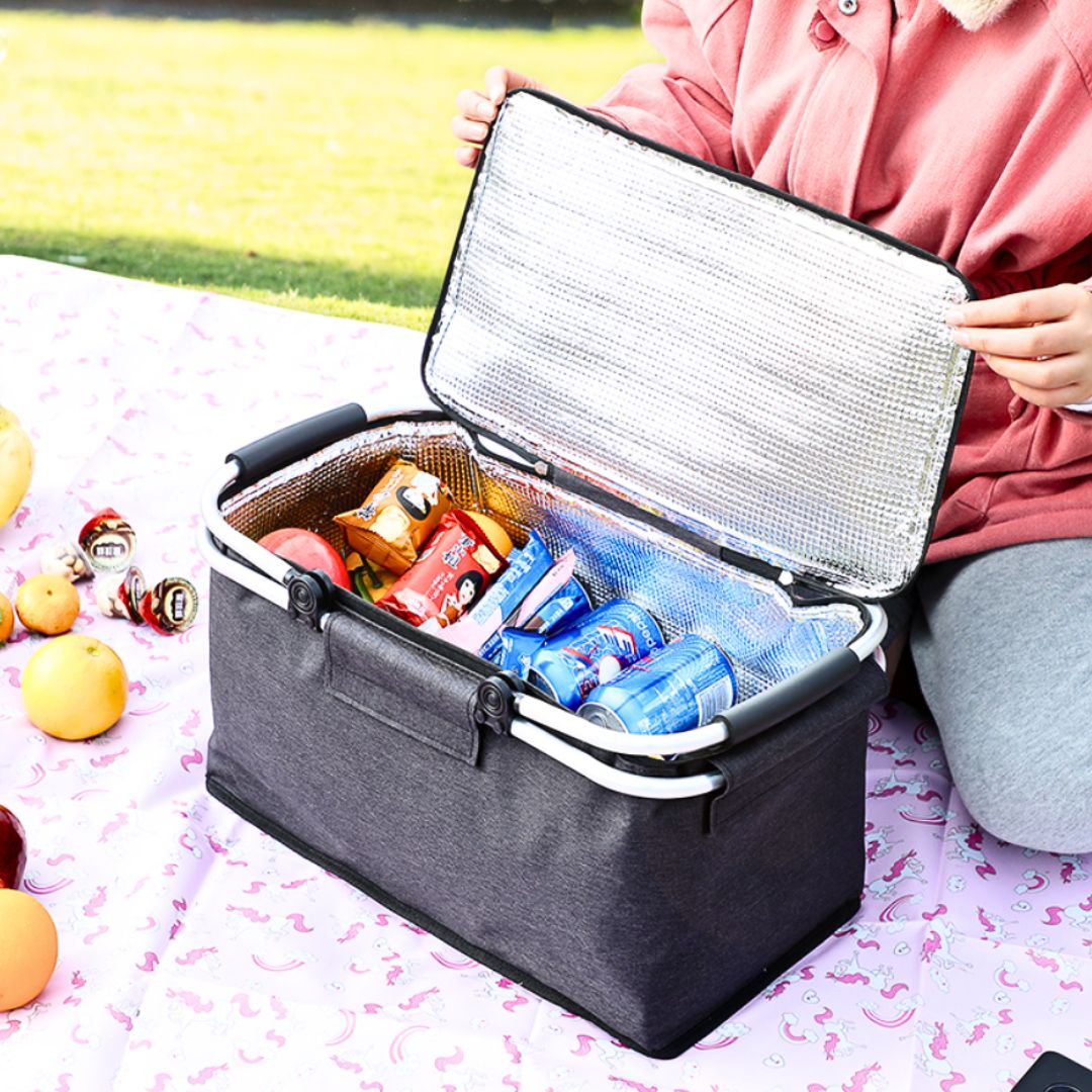 Large Insulated Picnic Basket