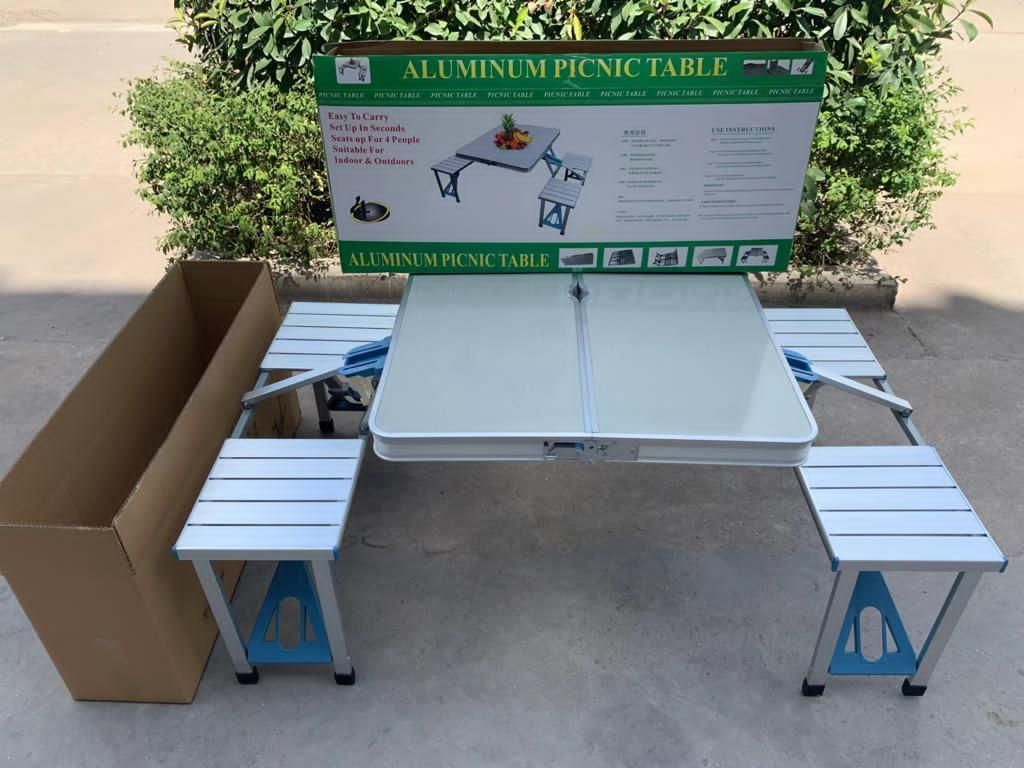 Aluminum Picnic Foldable Table And Chair