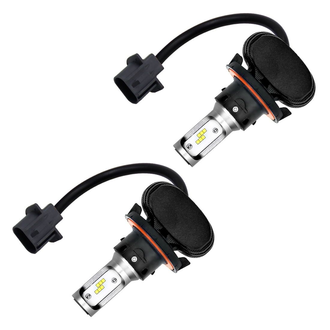 2 PCS H13 IP65 Waterproof 6 CSP LED Car Headlight Bulb
