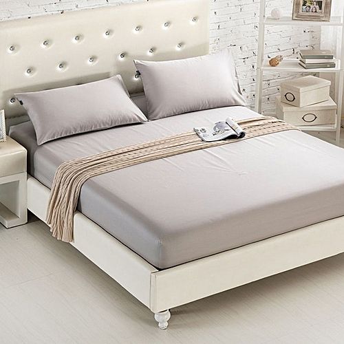 Plain American Bedsheet With 4pillowcases