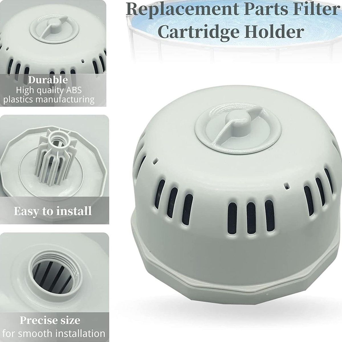 1Pc1 Set Pool Filter Spa Swimming Pool Cleaning Tool Filter Holder