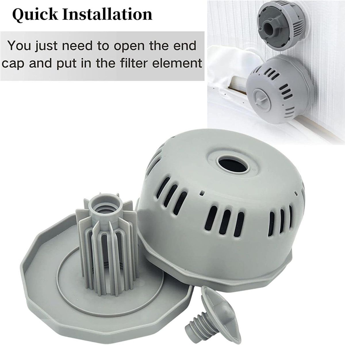 1Pc1 Set Pool Filter Spa Swimming Pool Cleaning Tool Filter Holder