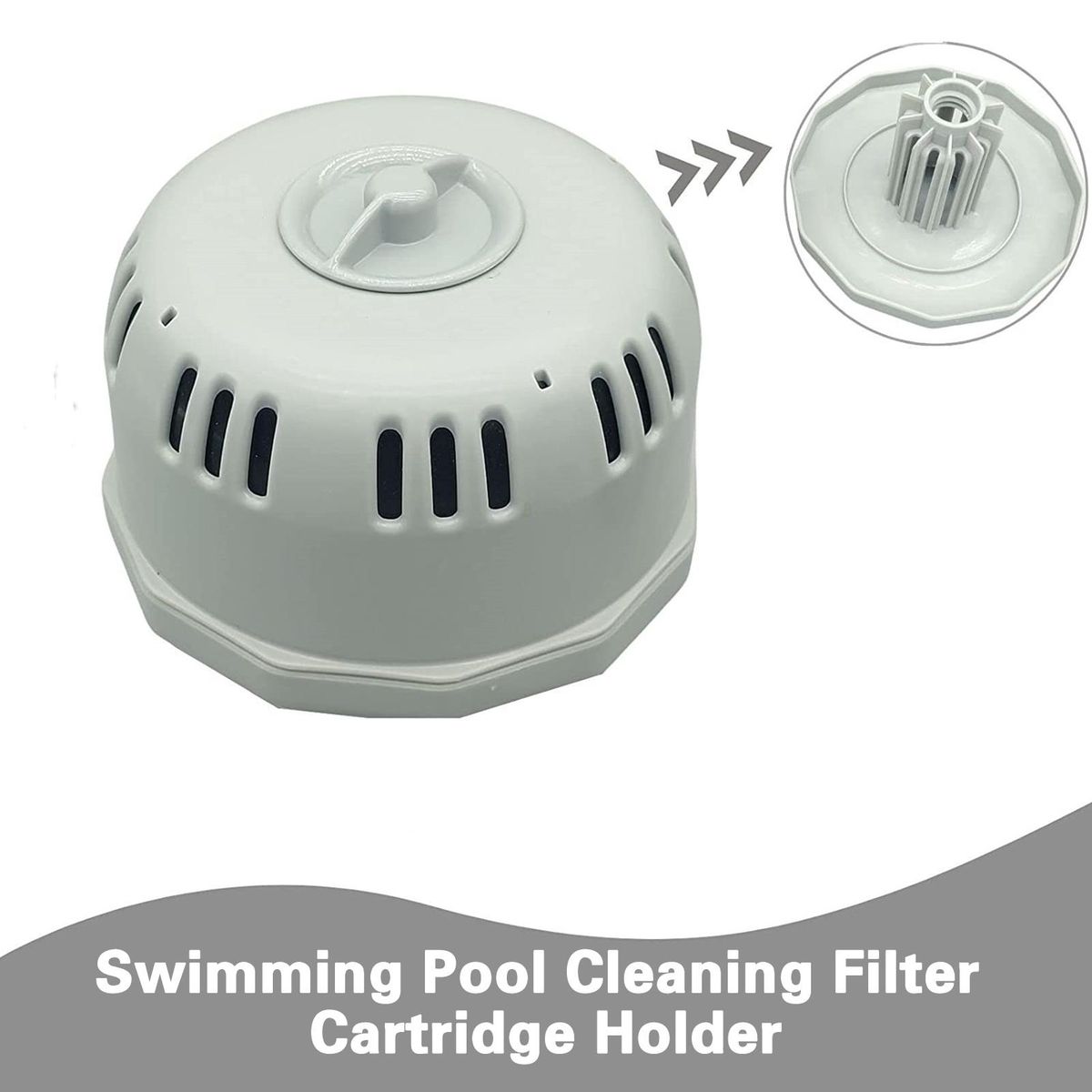 1Pc1 Set Pool Filter Spa Swimming Pool Cleaning Tool Filter Holder
