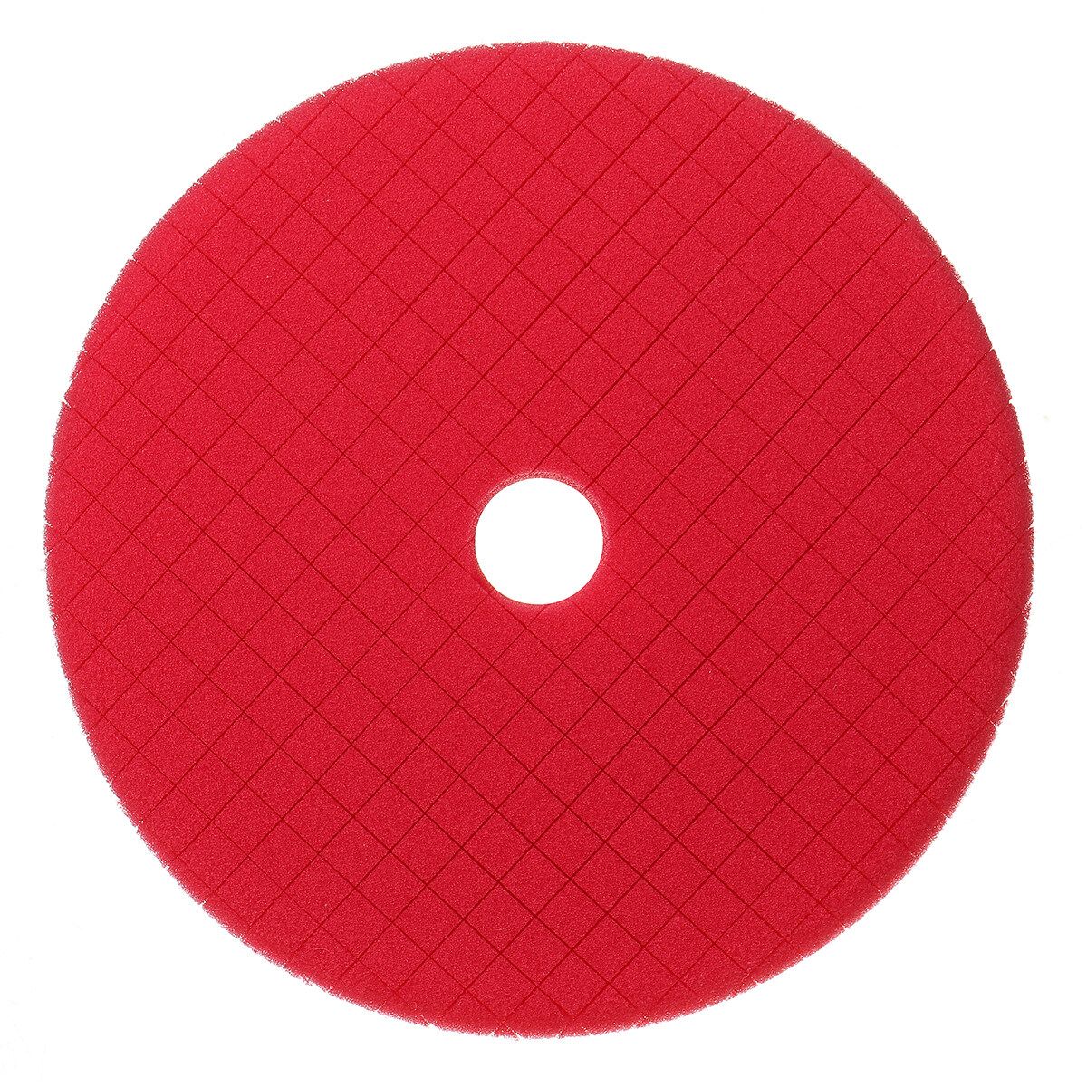 6inch Buffing Waxing Polishing Sponge Pads Kit Set For Car Polisher Drill Sponge Red