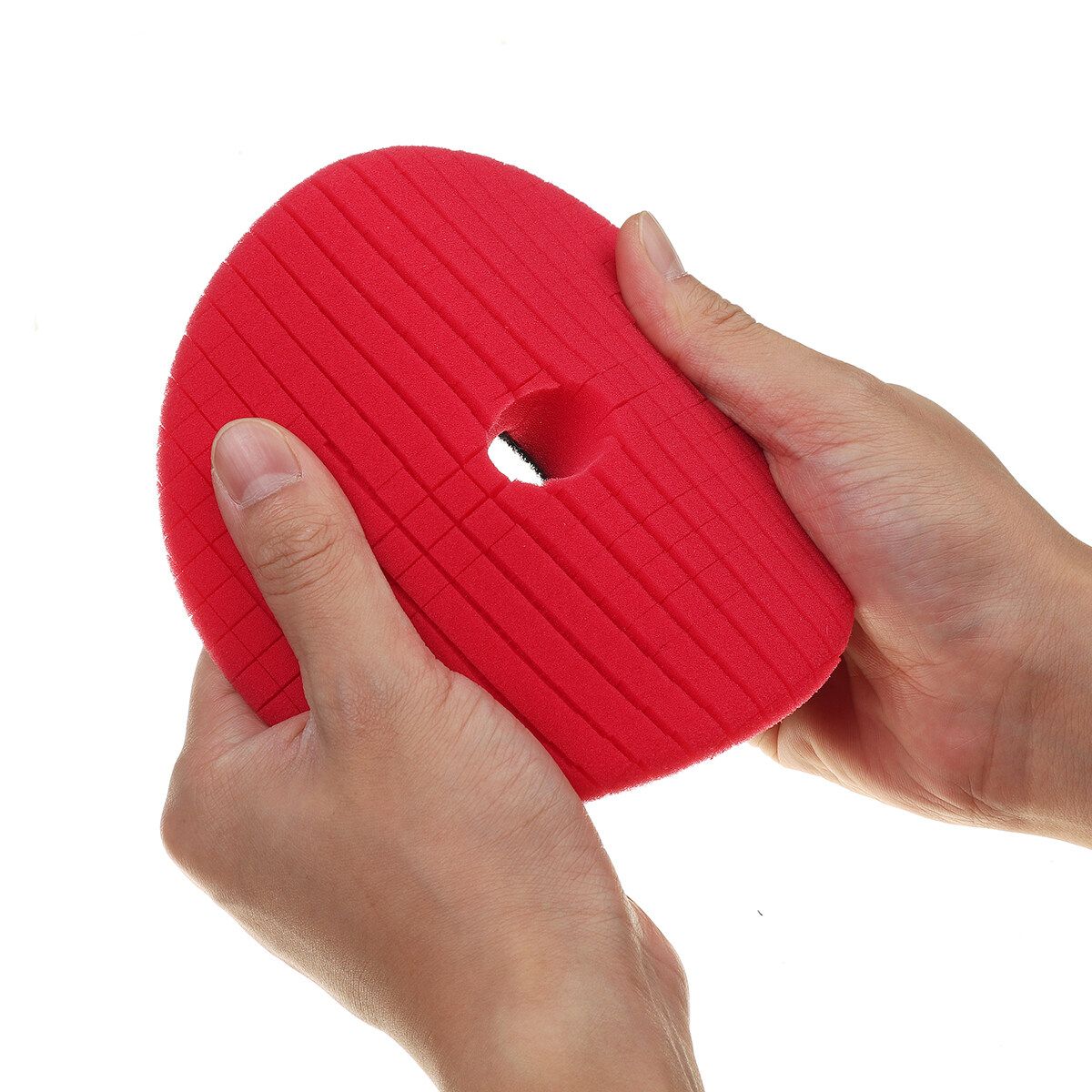 6inch Buffing Waxing Polishing Sponge Pads Kit Set For Car Polisher Drill Sponge Red