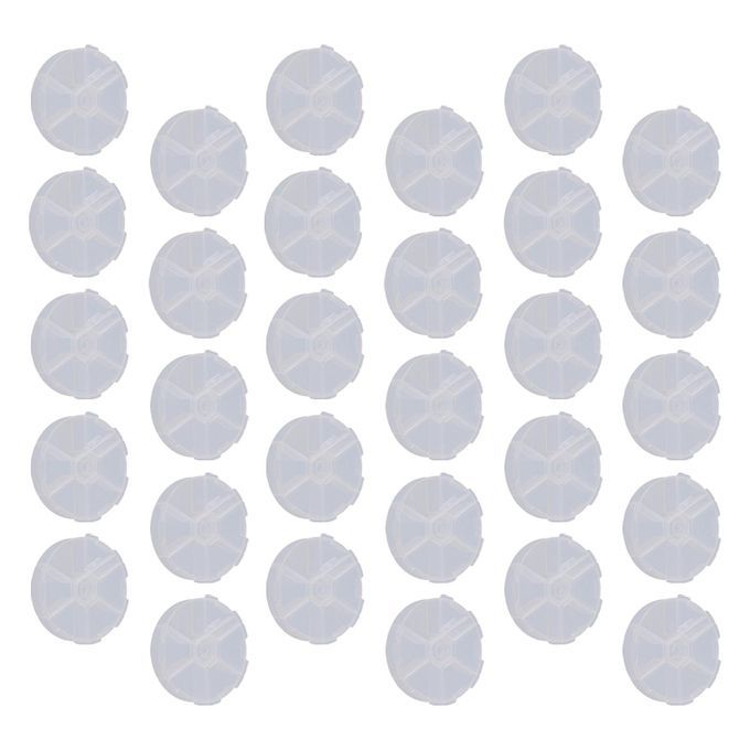 30Pcs Jewelry Organizers With Lid Transparent For  Tackles DIY