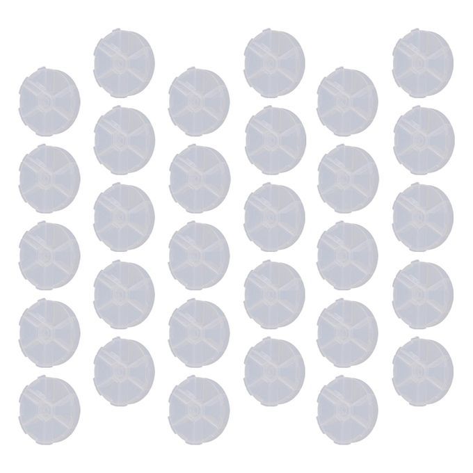 30Pcs Jewelry Organizers With Lid Transparent For  Tackles DIY