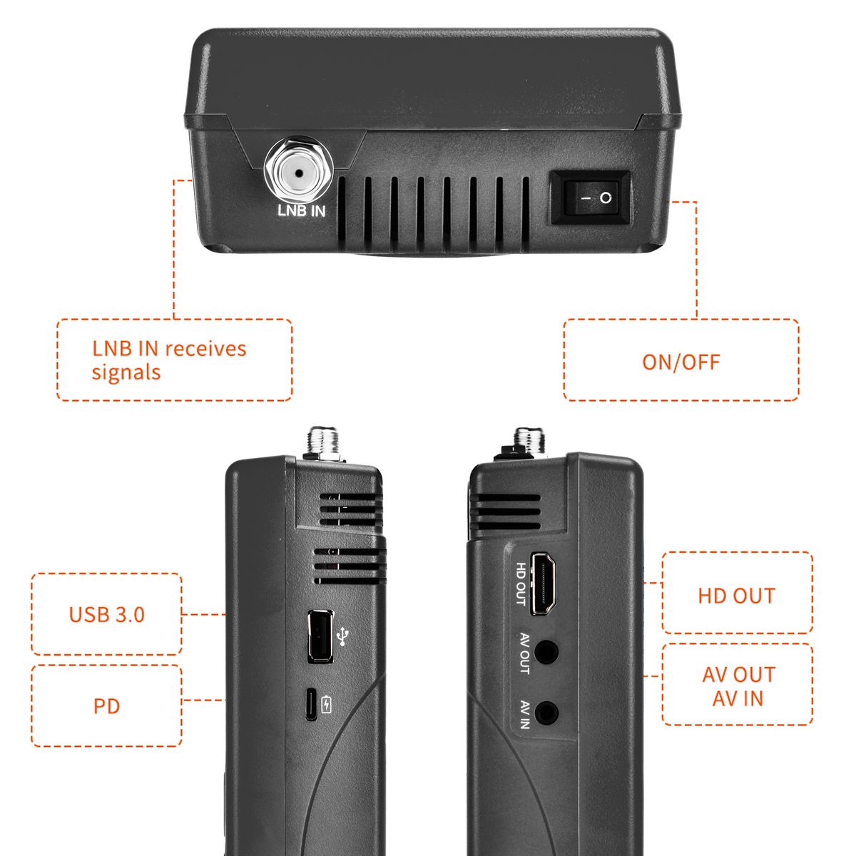 Finder 2 TV Signal Finder Meter -S/S2/S2X Signal