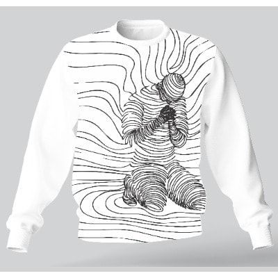 Contour Design Long Sleeeve Polo T-Shirt -2Pieces