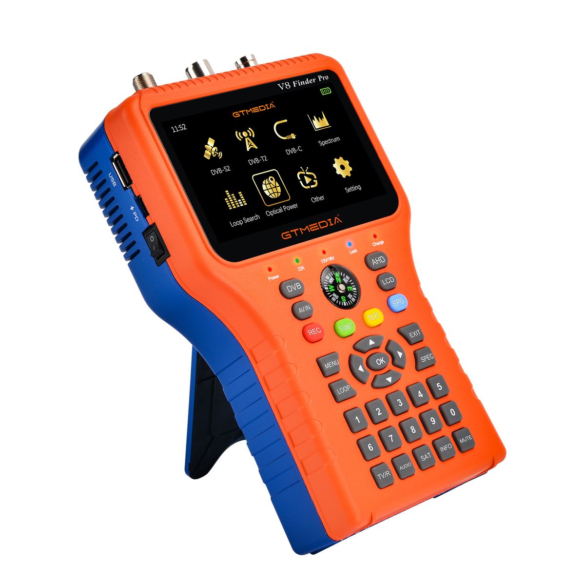Finder Pro TV Signal Finder Meter -S/S2/S2X/T/T2/C