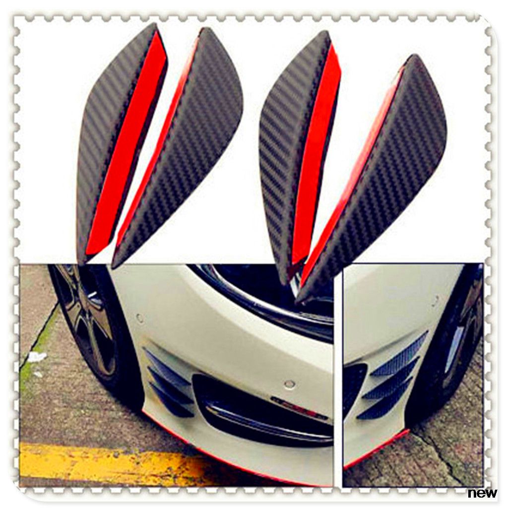 Car Bumper Lip Fin Splitter Spoiler Canard For Lexus Is350